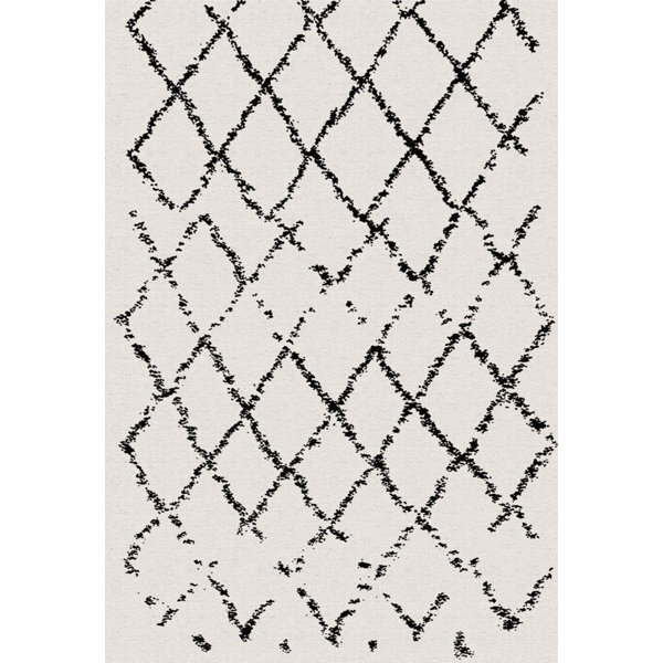 Foundry Select Samekia Cotton Machine Washable Striped Rug Wayfair